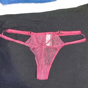 Victoria’s secret lace thong